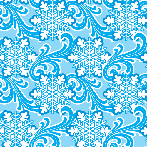 Pattern christmas elements seamless vector 01