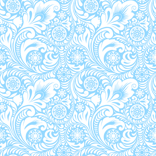 Pattern christmas elements seamless vector 02