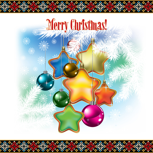 Set different of 2014 christmas vector background 01