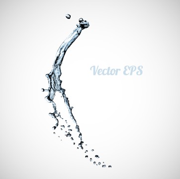 Water creative splashes Creative background creative background vector background 