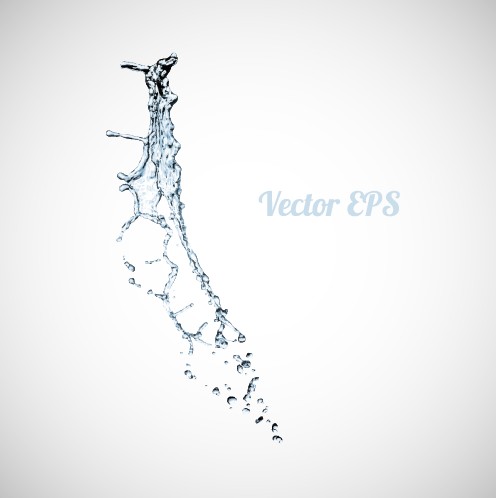 Water creative water splashes Creative background creative background vector background 