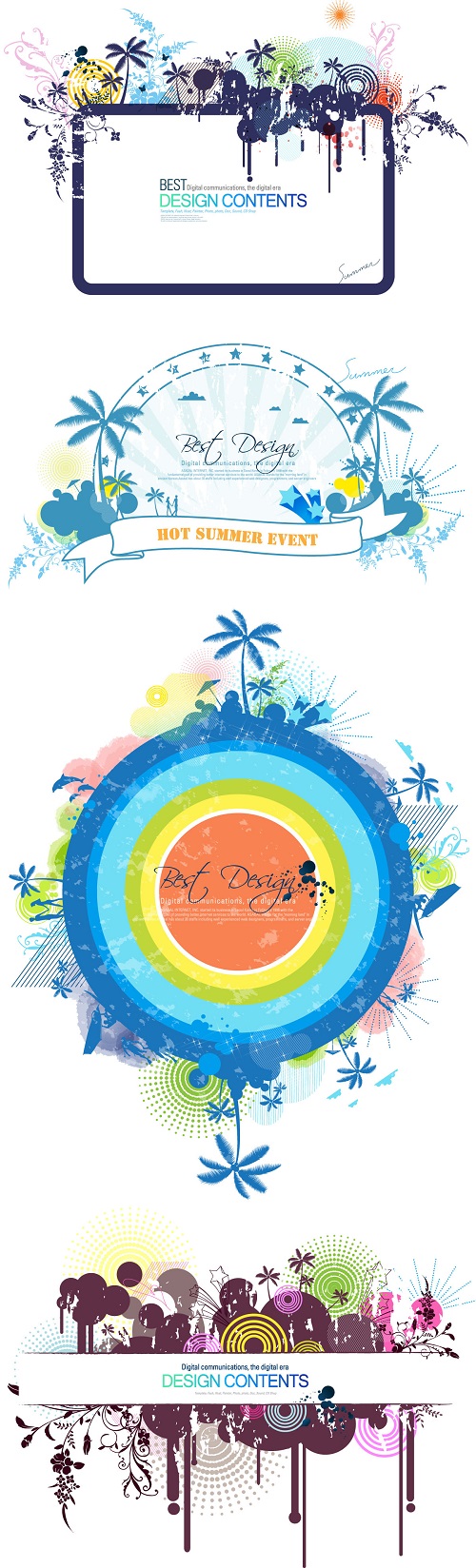 Stylish background grunge style vector