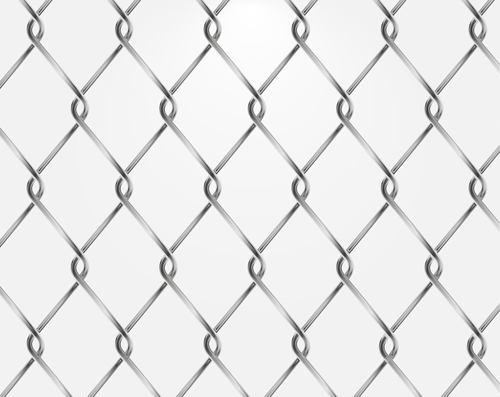 Vector metal fence backgrounds graphics 02