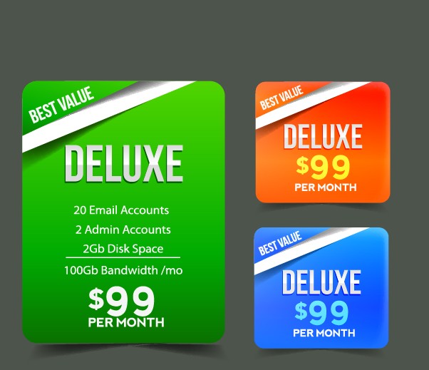 Web price tag design vector 01