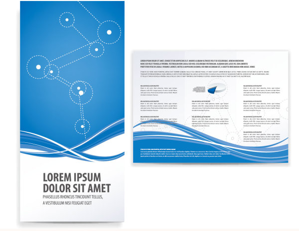 Tri fold cover business brochure  