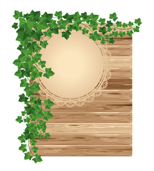 Premium Quality Wooden Billboard vector 03