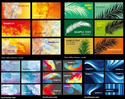 Beautiful business cards background vector Beautiful business cards background vector