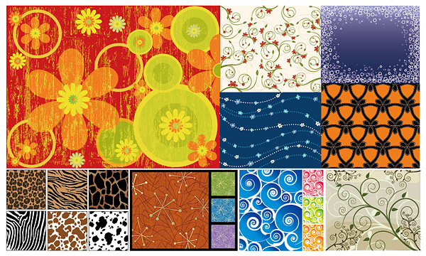 Common decorative background 2 design vector