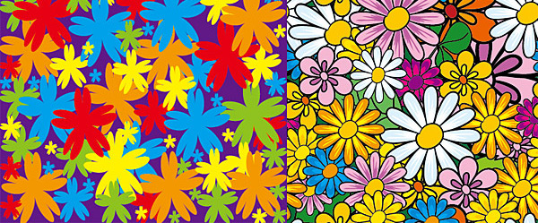 Lovely flowers vector backgorunds Lovely flowers vector backgorunds