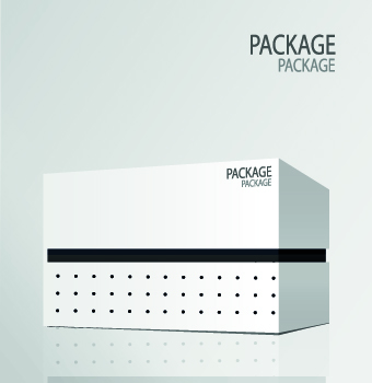 Vector Box package design elements 05