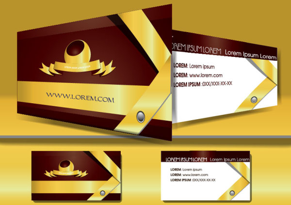 Stylish Creative cards free vector 02