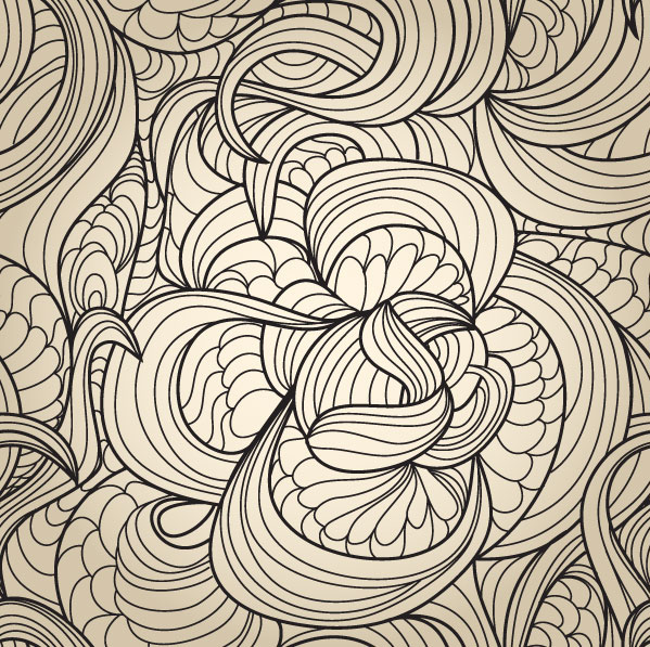 Set of Snake texture pattern vector 04