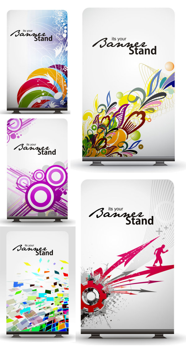 Decorative pattern dynamic element background vector material