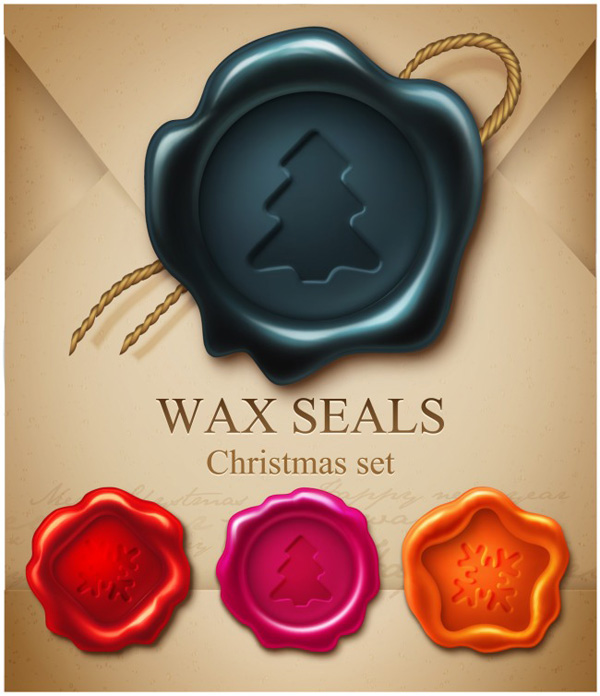 wax seals christmas 