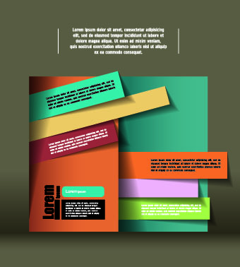 paper colored business background business background vector background 