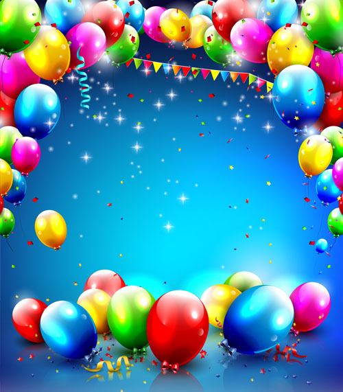 confetti colorful birthday balloons balloon 