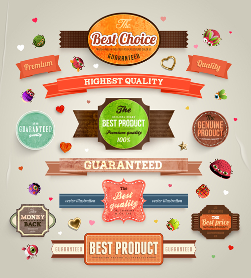 Elements labels vector 03