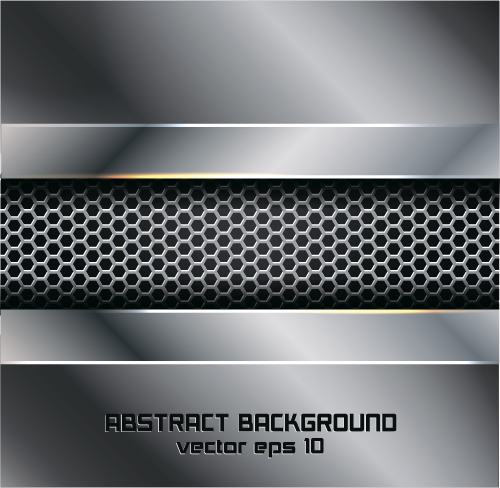Metallic texture art background vector 07