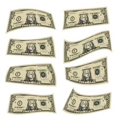 Money design elements creative vector graphics 03