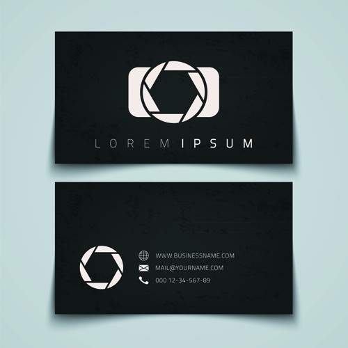 simple business cards business 