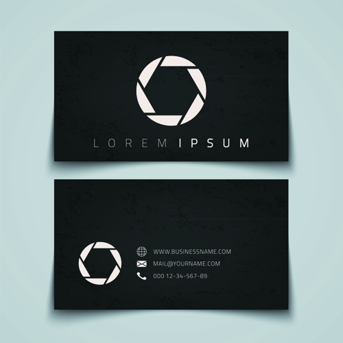 styles simple business cards business 