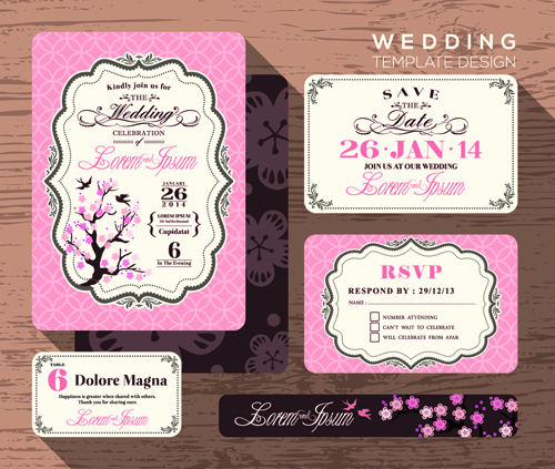 wedding card wedding template design cards 