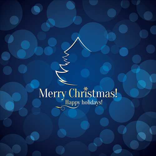 Beautiful christmas background set 03