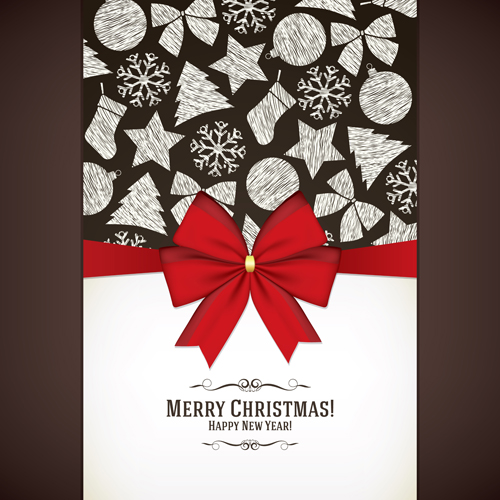 Beautiful christmas background set 04