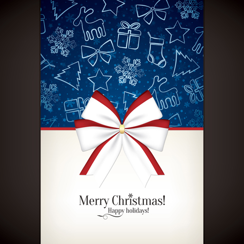 Beautiful christmas background set 05