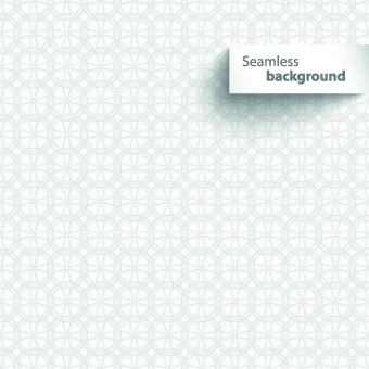 Vector white seamless pattern background set 01