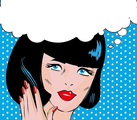 Cartoon People dialogue Illustration vector set 07