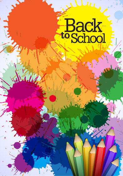 template paintbrush colorful 