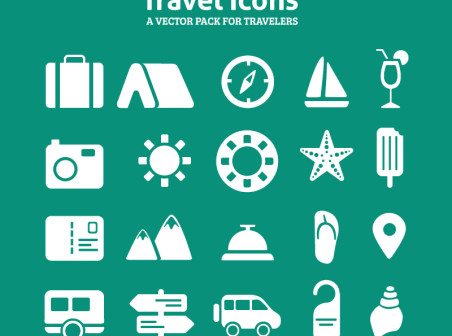 vector travel icon design 20 