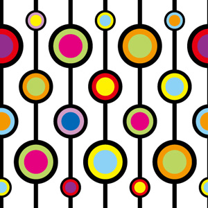 Circular background design elements