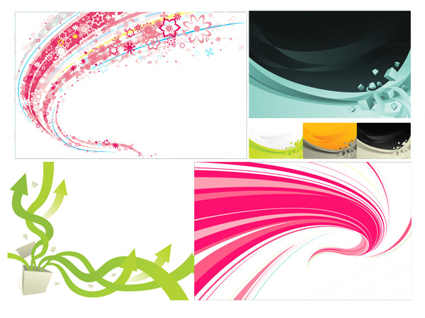 Dynamic colored elements background