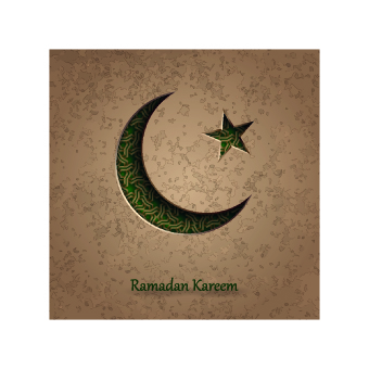 Arabic Islamic elements background graphics 01