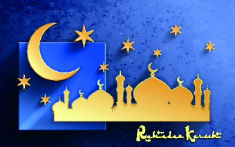 Arabic Islamic elements background graphics 04