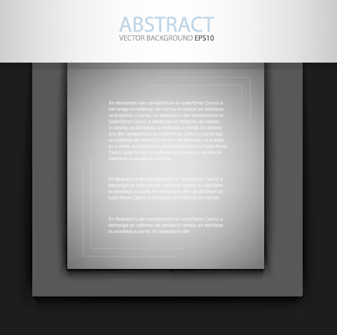 Black style business template background 01