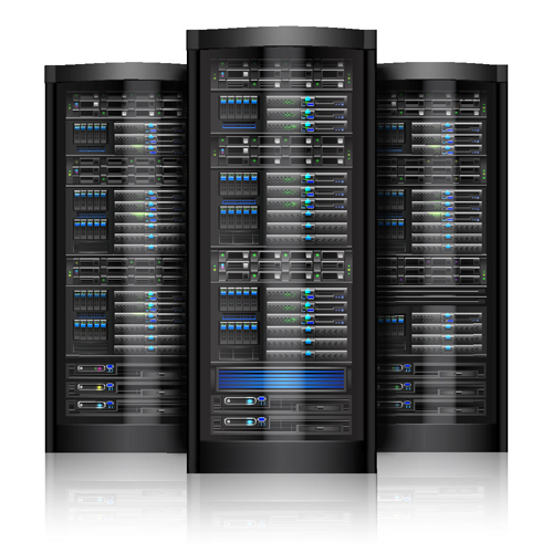 Creative server design elements vector 06