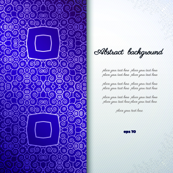 Floral background with you text vector 04