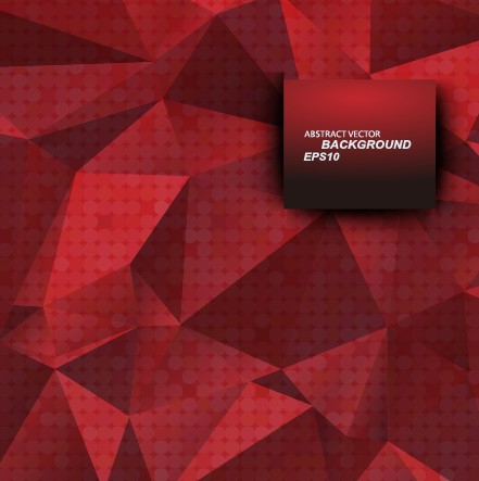 Geometry shapes 3d background vector set 03