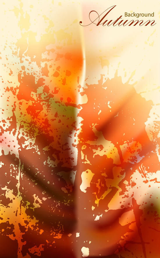 ge background autumn style vector 02 Grunge background autumn style vector 02