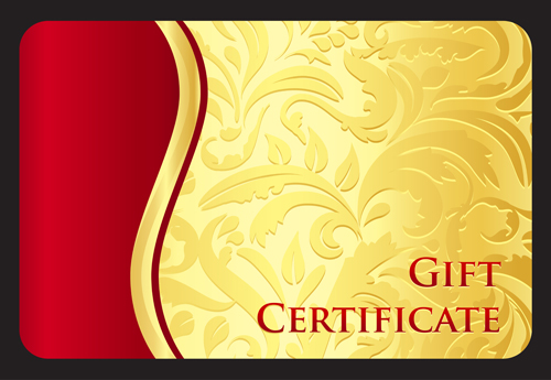 Ornate decorative floral card vector 02