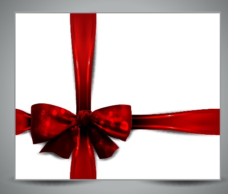 gift card gift design christmas bow 
