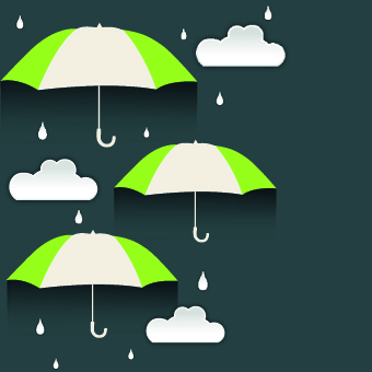 Umbrella discounts design elements 01