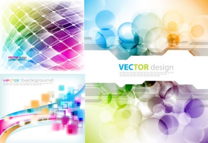 Dream symphony vector background material Dream symphony vector background material