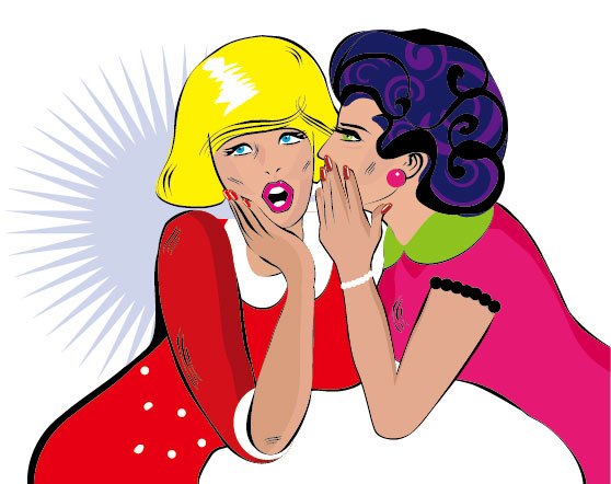 Cartoon People dialogue Illustration vector set 02