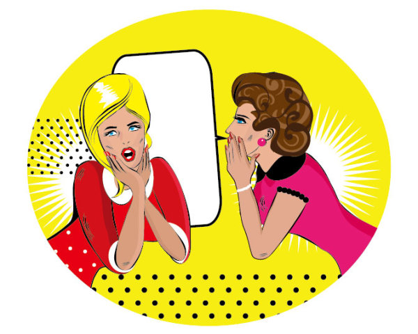 Cartoon People dialogue Illustration vector set 03