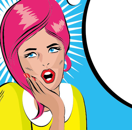 Cartoon People dialogue Illustration vector set 04