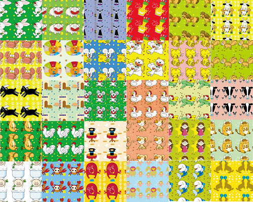 Cartoon seamless background 2